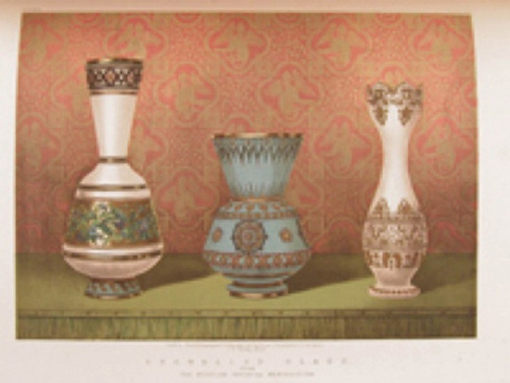J.B. Waring, Masterpieces of Industrial Art & Sculpture at the International Exhibition 1862. Chromolithographed by and under the Direction of W.R. Tymms, A. Warren, and G. Macculoch, from Photographs... taken exclusively for this work by Stephen Thompson.
1863