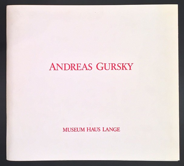 Andreas Gursky, Andreas Gursky
1989