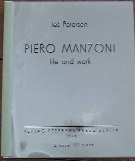 Piero Manzoni, Piero Manzoni: Life and Work
1969