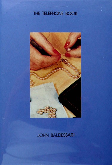 John Baldessari, The Telephone Book (With Pearls)
1988